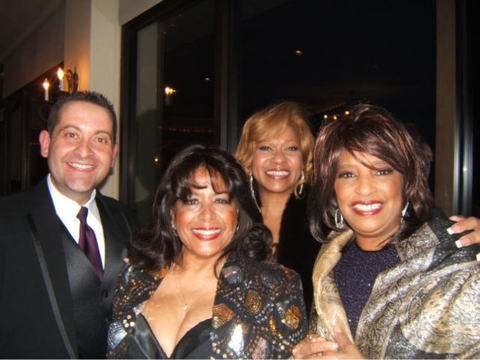 Freddi Poole with Scherrie Payne and Lynda Laurence at 20th Anniversary, The FLOS
