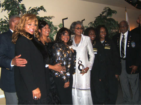 Cindy Birdsong with The FLOS at 20th Anniversary, Former Ladies of The Supremes