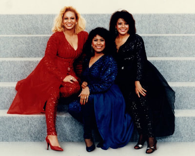 Jean Terrell, Scherrie Payne and Lynda Laurence - The Former Ladies of The Supremes FLOS 1986