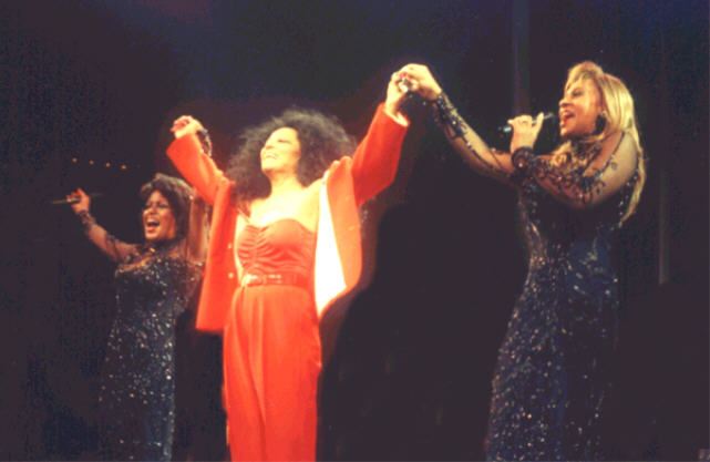 Scherrie Payne performing her solo Stoned Love on the Return To Love Tour 2000